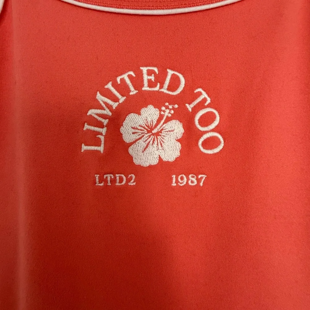 Limited‎ Too Girls Sporty Tennis Summer Dress L 12-14 Coral Biker Shorts Lined